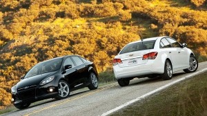 2012 ford focus vs 2011 Chevy Cruze