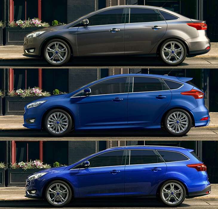 Обновленная модель Ford Focus 2017